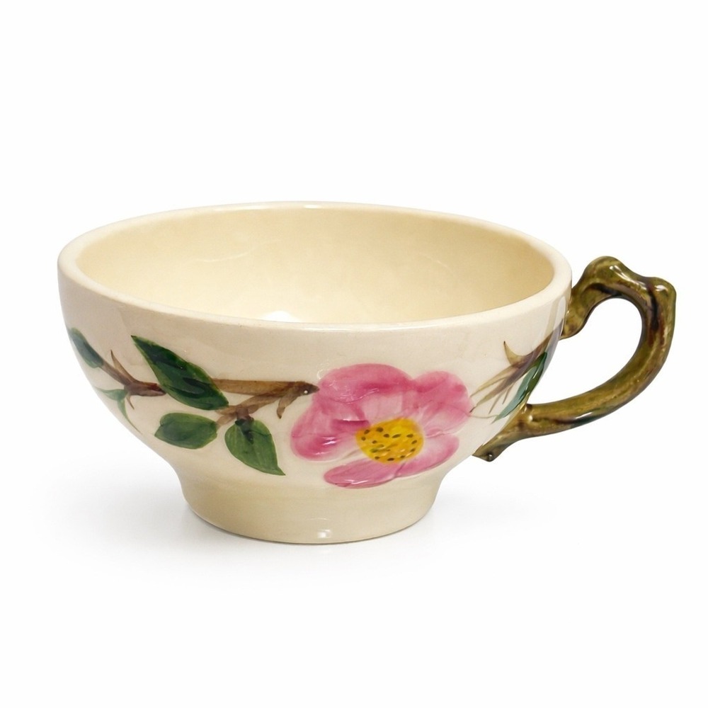 Franciscan Desert Rose Teacup USA Vintage 1951 Wedding China Cup